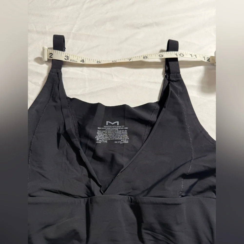 Black Shapewear One Piece Intimates - Picture 6 of 13